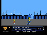 une photo d'Ã©cran de The Simpsons - Bart Vs The Space Mutants sur Nintendo Nes